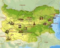 карта болгарии soleans soleanstour
