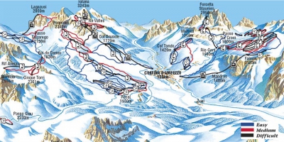 кортина д`ампеццо солеанс солеанстур soleans soleanstour горнолыжные курорты италии карта 